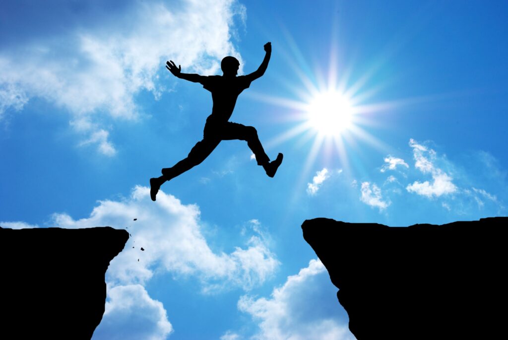 Saut vers le succès